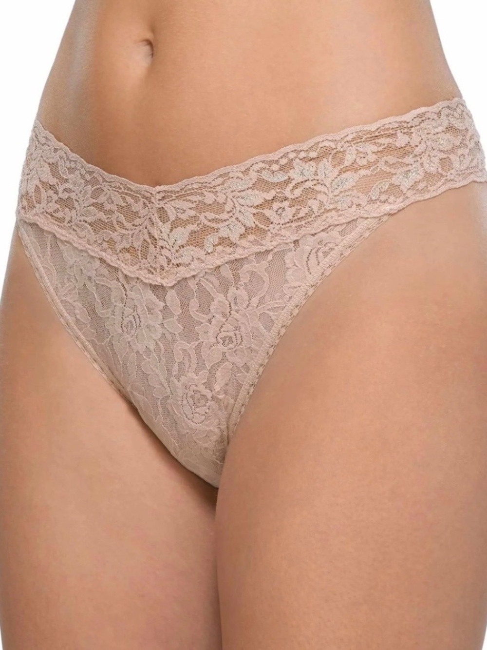Hanky Panky Original Rise Lace Thong 4-Pack NWT One Size